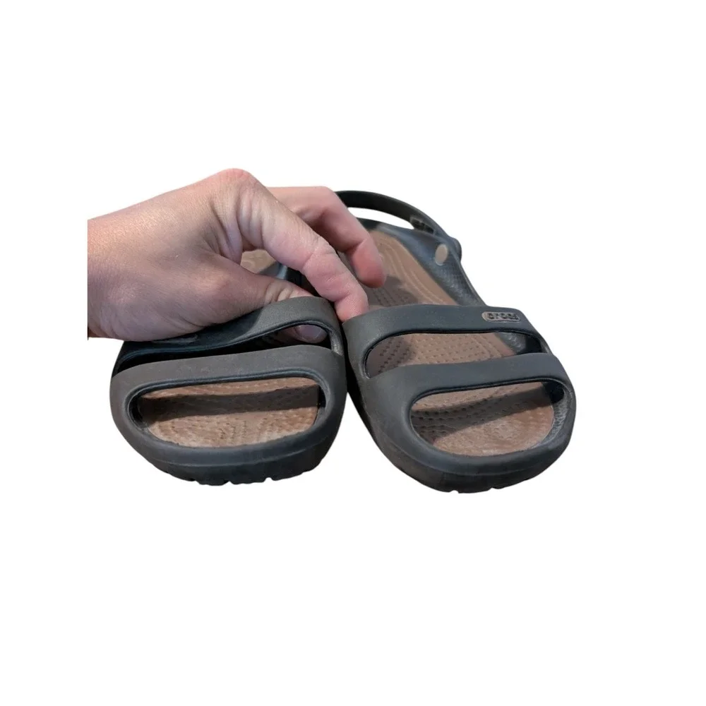 Bussola Straps Wedge Sandals - Women's 41 10-10.5 - Picture 5 of 9